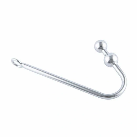 Hook 4417 Pleasurable Stainless Two Balls Anal Steel 0731